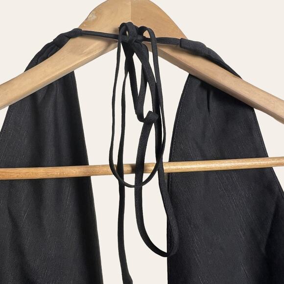 Shona Joy Black Halter Mini Dress - Picture 9 of 14